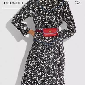 NWT Coach Turnlock Flare Belt Bag in Colorblock